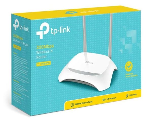 روتر بی‌سیم 300Mbps تی پی لینک مدل TL-WR840N