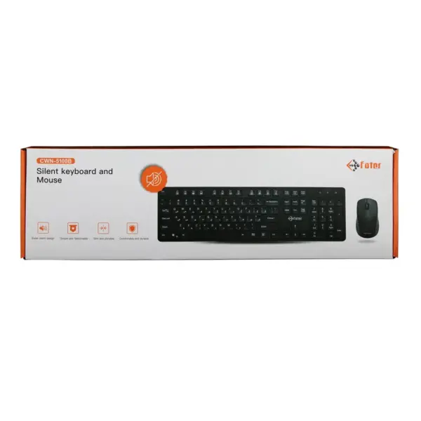 کیبورد و ماوس بی سیم فاطر مدل CWN-5100B