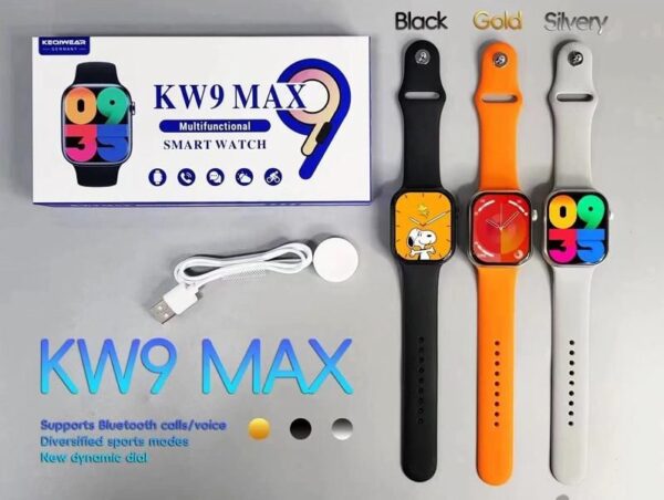 ساعت هوشمند KEQIWEAR مدل KW9 MAX