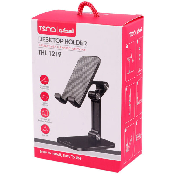 پایه رومیزی نگهدارنده گوشی و تبلت تسکو مدل THL 1219