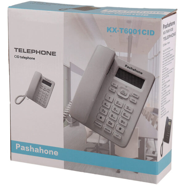 تلفن رومیزی پاشاهون مدل Pashahone KX-T6001CID