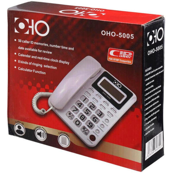 تلفن رومیزی اهو مدل OHO-5005