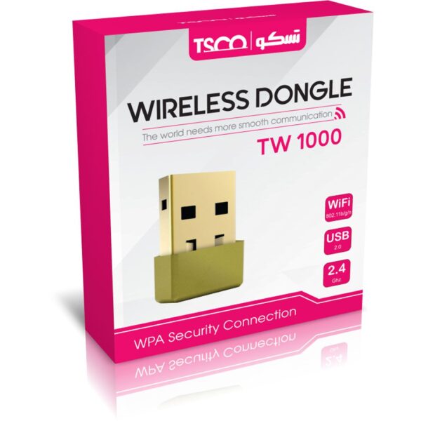 دانگل USB بی سیم تسکو مدل TW 1000