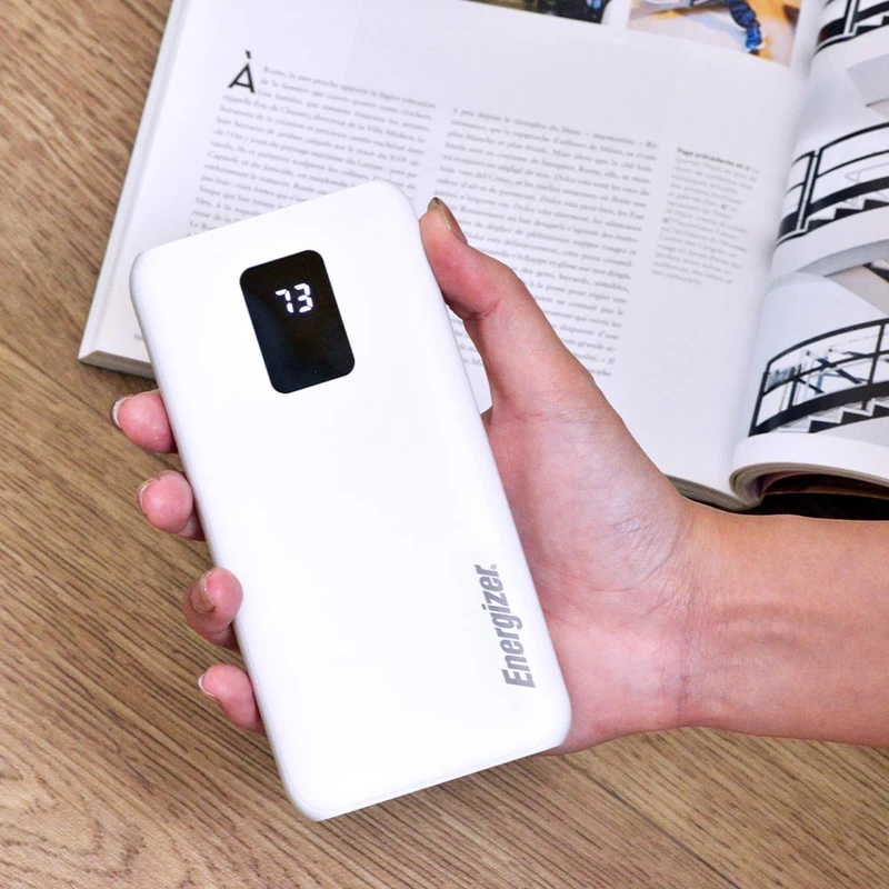 پاوربانک انرجایزر مدل UE10020PQ ظرفیت 10000 میلی آمپر ساعت